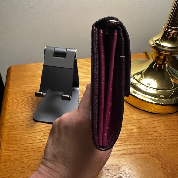 Louis Vuitton Purple Epi Leather Long Wallet. EUC. - Picture 3 of 8